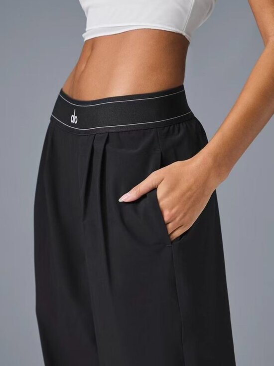 ALO Yoga Pants - 💗NWT Alo Yoga (Regular) Women's Suit Up Trouser Black💟Office/Leisure/Sports